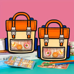 10pcs Snack Gift Bag Creative Student Birthday Candy Bag
