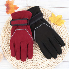 Men's Winter Riding Warm Gloves Outdoor Windproof Cycling Gloves