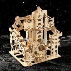 Wooden 3D Puzzle DIY Kit Mechanical Gear Set Model Christmas Birthday Gift