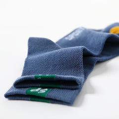 5pairs Boys Casual Thin Knit Mesh Cotton Socks Spring Summer