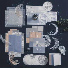 63pcs DIY Scrapbooking Paper Decorative Diary Album Stationery Collage Material