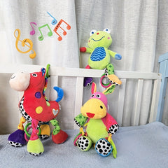 Cute Music Animal Plush Toy for Babies, Soft & Snuggly Stuffed Animal
