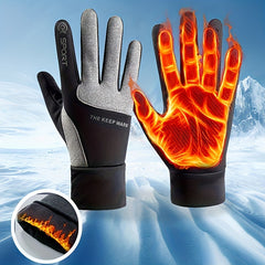 Waterproof Winter Gloves Touch Screen Warm Motorcycle Gloves Anti Slip