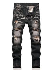Boys Ripped Jeans Denim Pants for Spring/Autumn Kids Clothes