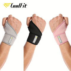 Breathable Wrist Support Compression Gloves for Fitness and Weightlifting