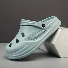 Men's Lightweight Comfy Clogs Hollow Out Non Slip Garden Shoes