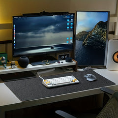Non Slip Felt Mousepad 60x30cm Office Computer Desk Mat Keyboard Laptop Cushion