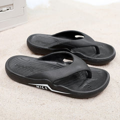 JIAGEYA Men's Flip Flops Lightweight Non Slip Thong Sandals