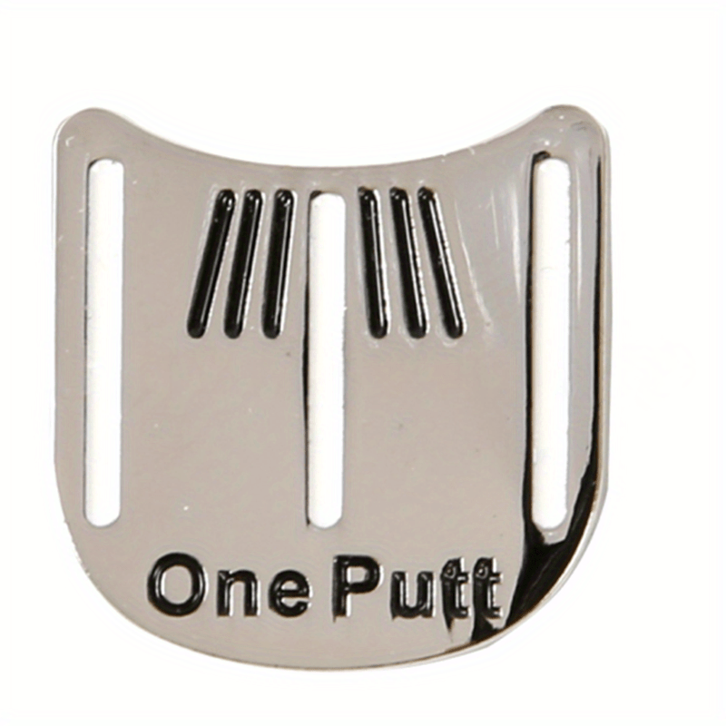 Golf Hat Clip w/ Magnetic Ball Marker Durable Metal Clip Easy Attachment