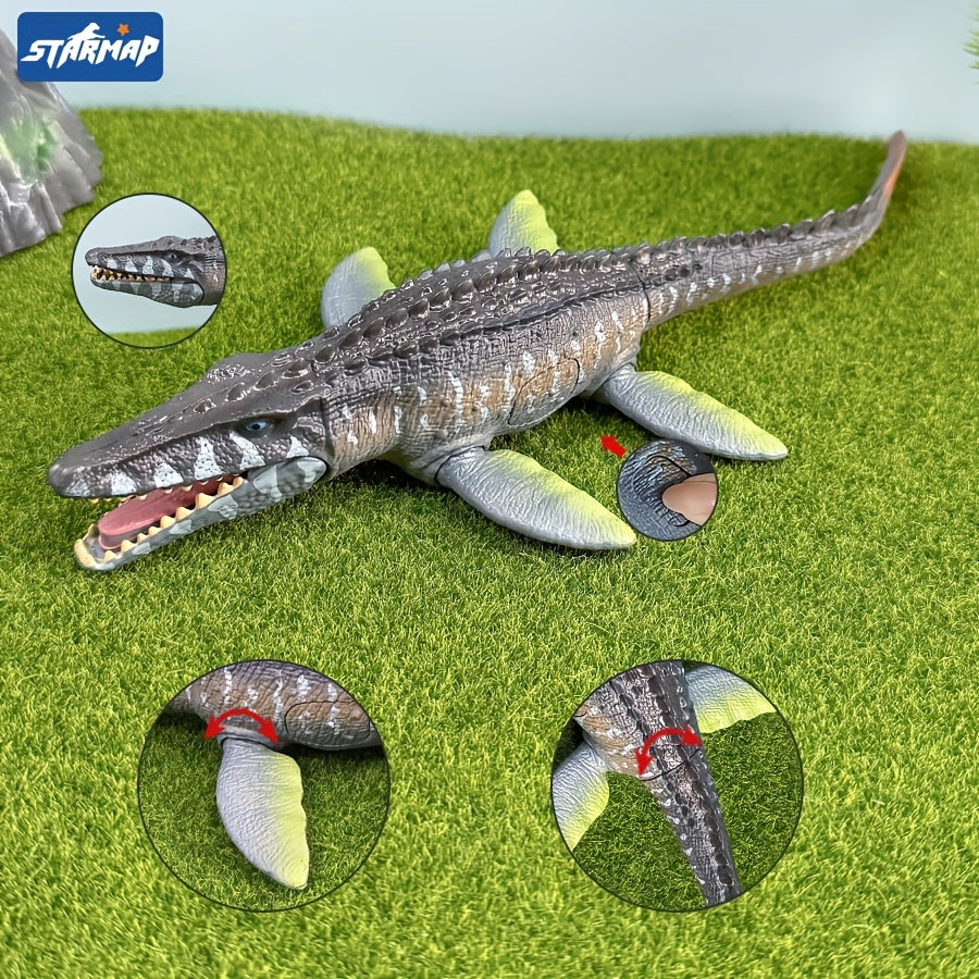 Dino Toy Set - T-Rex, Brachio, Stego - Plastic Figures for Kids