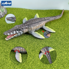 Dino Toy Set - T-Rex, Brachio, Stego - Plastic Figures for Kids