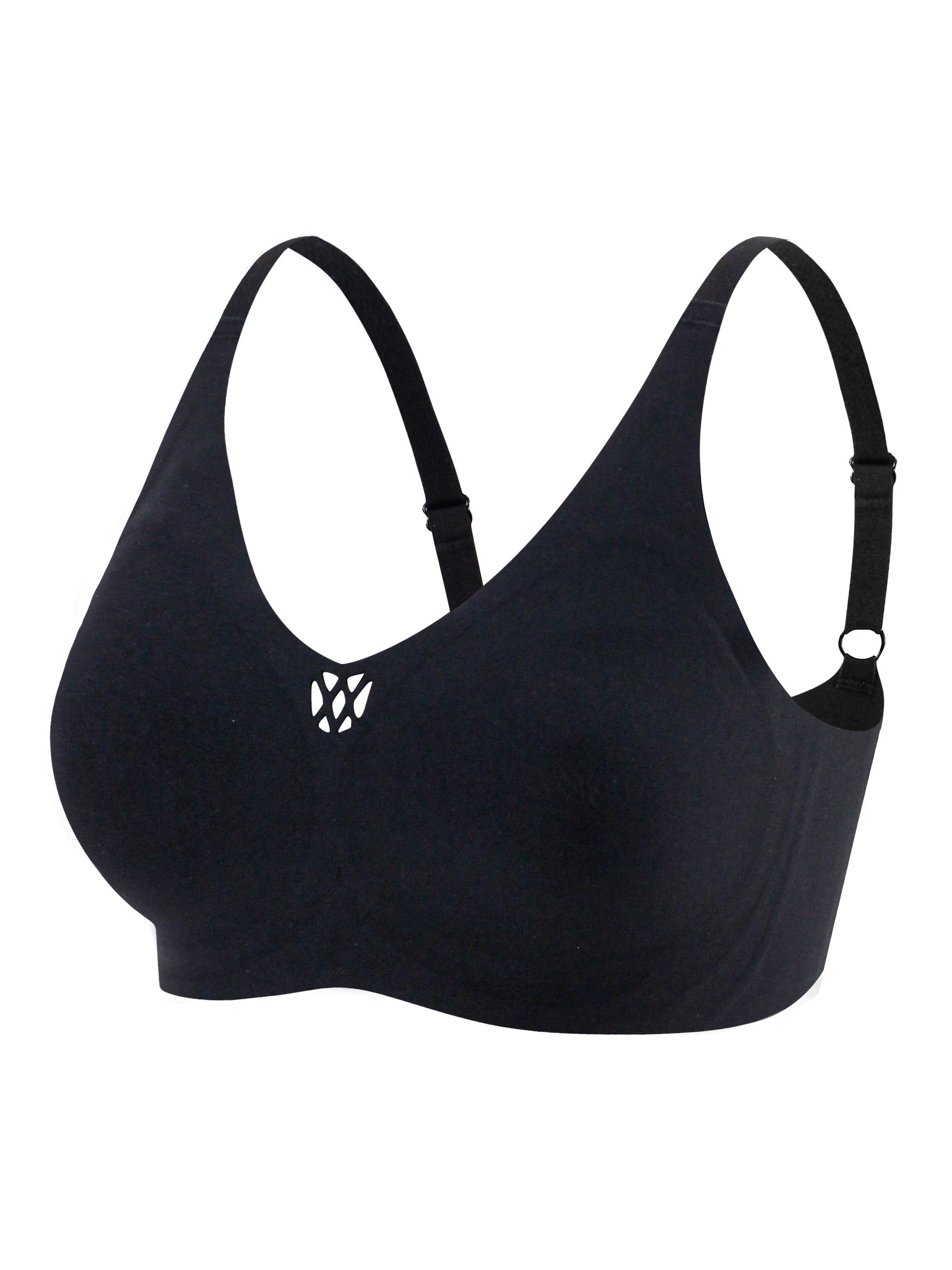 Solid Push Up Bra Stretchy Seamless Anti Sagging Everyday Bra
