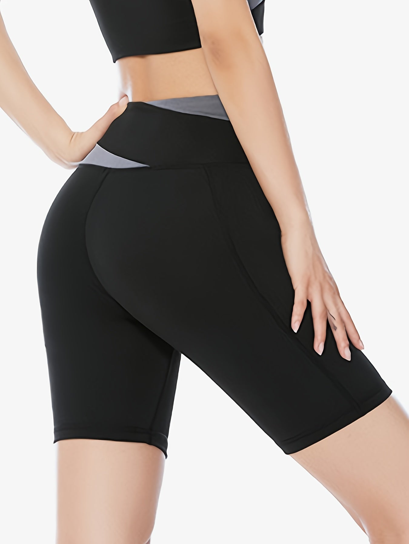 High Waist Seamless Yoga Shorts for Women