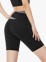 High Waist Seamless Yoga Shorts for Women