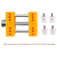 Adjustable Watch Replacement Tool Kit for Watch Back Remover Opener & Repair