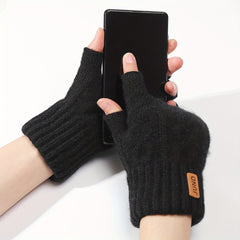 Knitted Touch Screen Gloves for Winter Activities