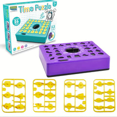 Pop Up Board Game with Shape Puzzles - Family Education Toy