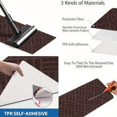 15pcs Carpet Stair Treads Non Slip With Self Adhesive 76 X 20 Reusable