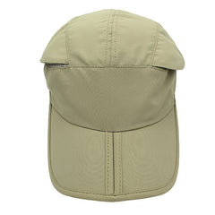 Men's Foldable Sunshade Baseball Cap Fisherman Hat