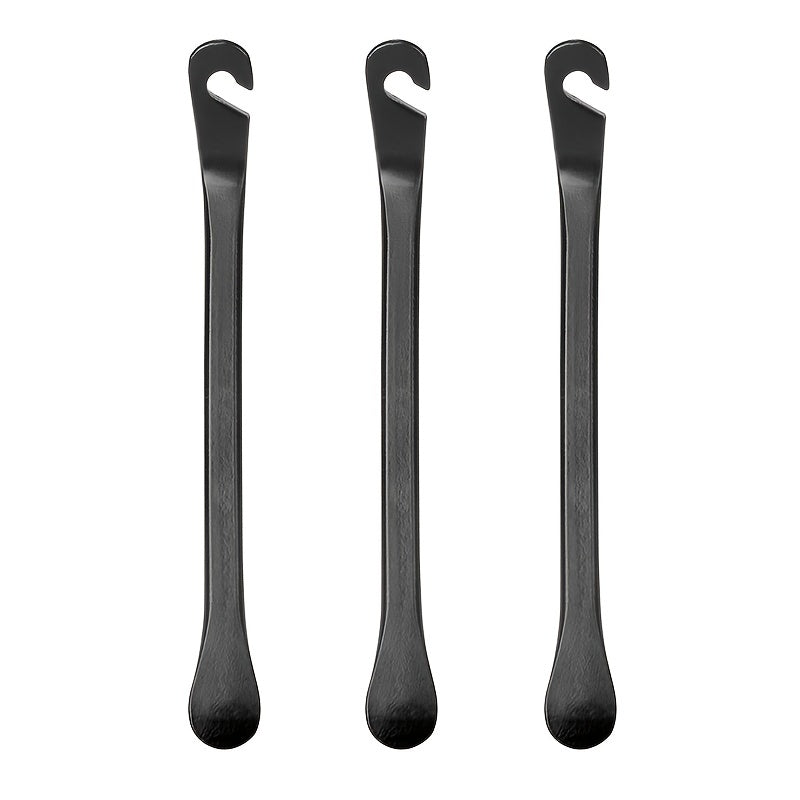 3PCS Bike Tire Levers Spoon Lever Steel Portable Repair Tool Kits