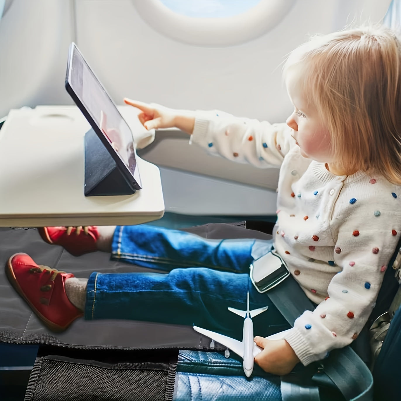 Airplane Seat Extender & Toddler Travel Bed