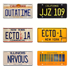 Retro Digital Labels Metal Plate Home Decor Restaurant Decor Bar Decor