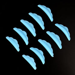 5 Pairs Silicone Eyelash Perm Pads Lash Lift Pads Rods