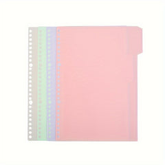 4pcs Translucent Planner Divider Line Budget Binder