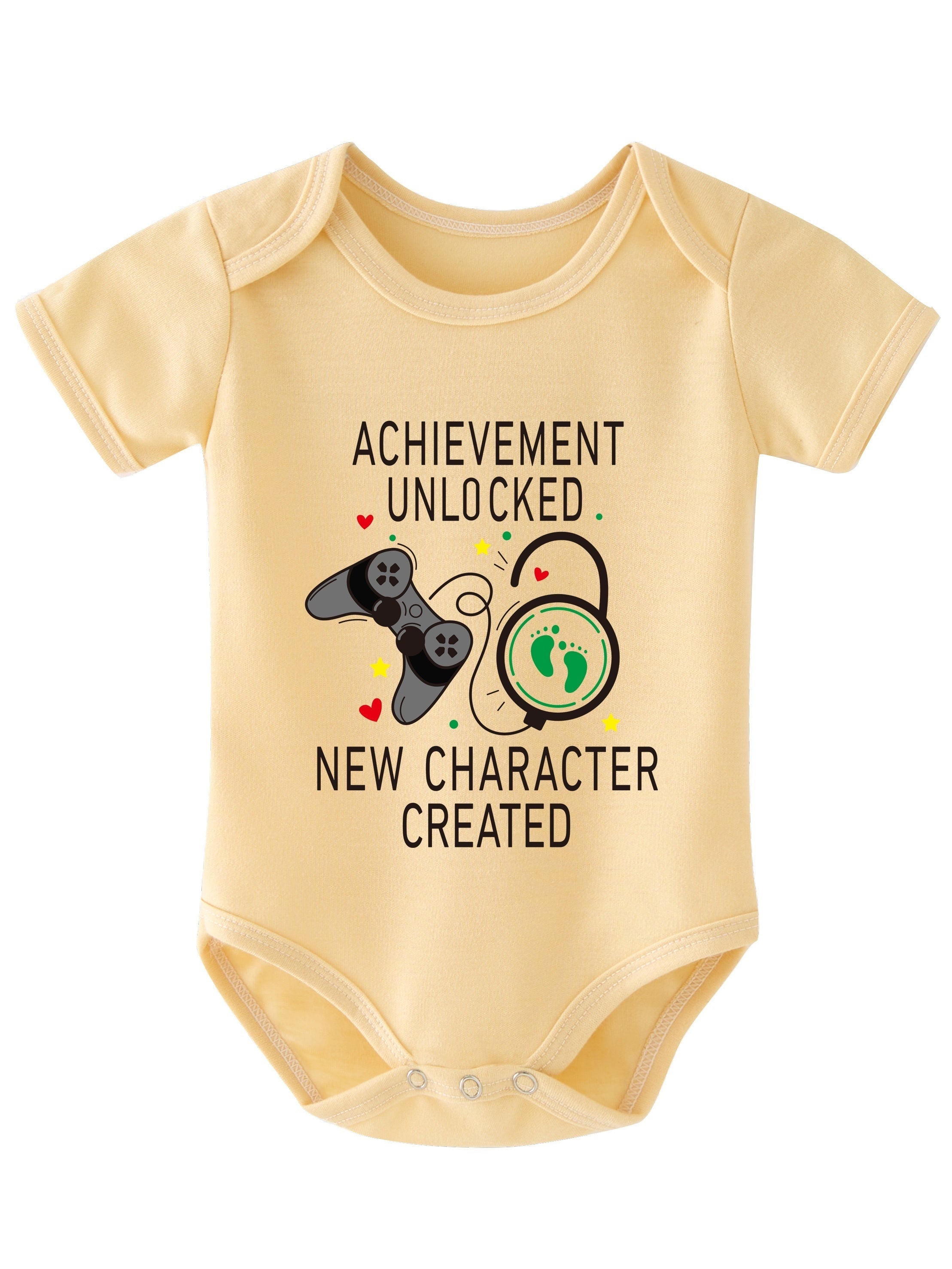 Game Console Pattern Newborn Romper Baby Creeper Clothing
