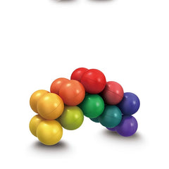 3D Cube Ball Variegated Decompression Puzzle Finger Toy for Kids