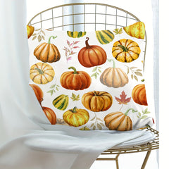 Autumn Pumpkin Pattern Throw Pillow Covers - Home Decor