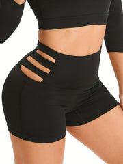 High Waist Swim Briefs Solid Boxer Swimsuit Bottoms