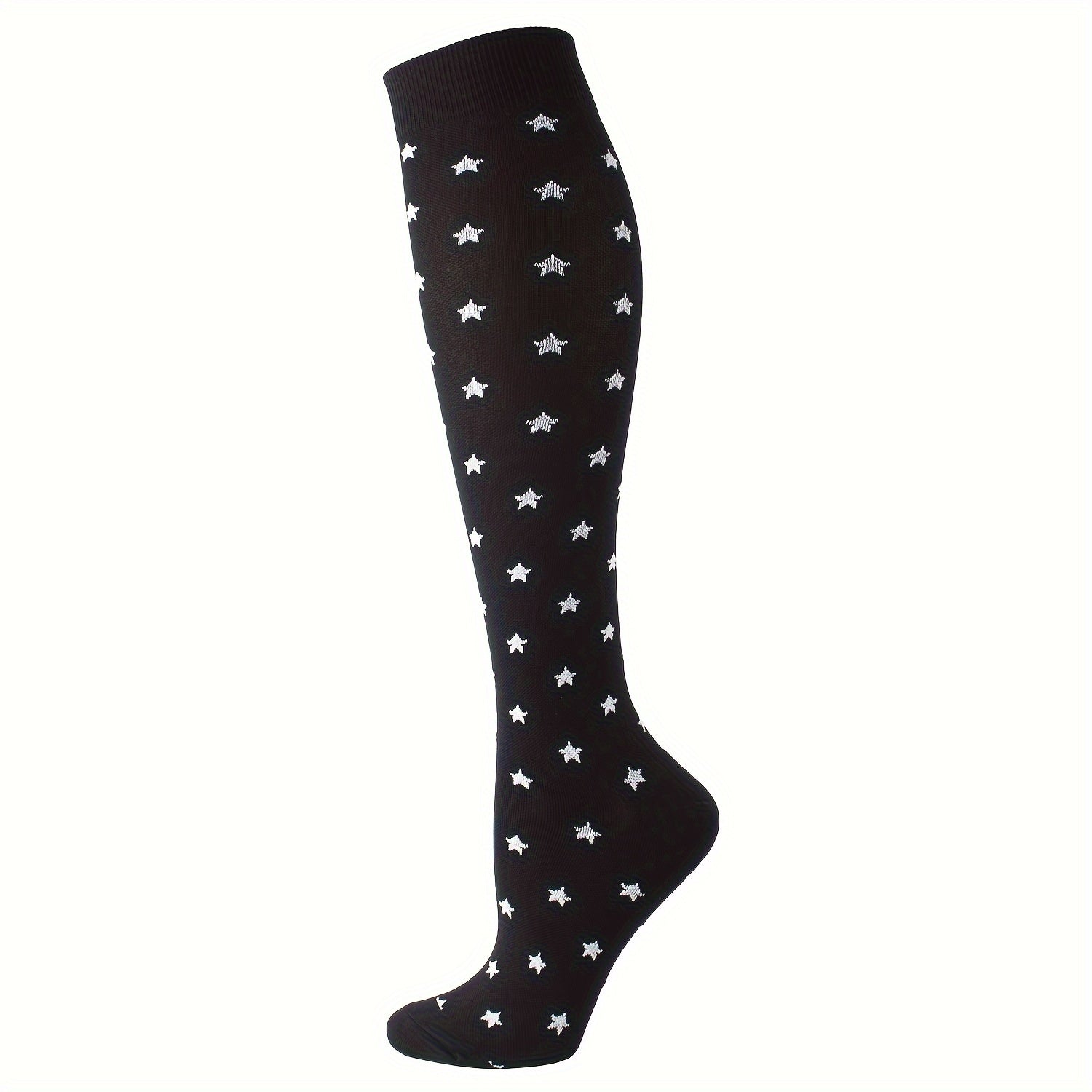 3 Pairs Knee High Compression Socks for Nurses Running