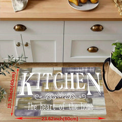 Stain Resistant Kitchen Rug Soft Memory Foam Mat Anti Fatigue Rug Runner