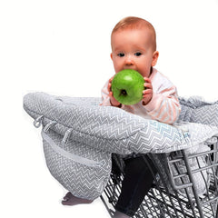 Soft and Stylish Baby Shopping Cart Cover