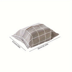 Fabric Suction Paper Bag Tissue Storage For Various Furniture
