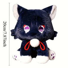 Fluffy Cat Plush Toy with Expressive Eyes - Birthday Gift for Girls Boys