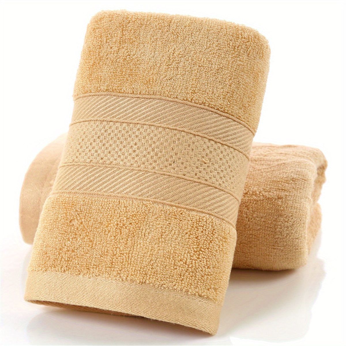 Bamboo Fiber Hand Towels Soft Absorbent Thickened Towel For Adults