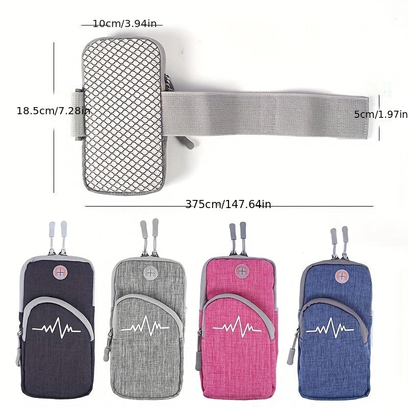 Portable Sports Arm Bag Small Running Fitness Arm Pouch for Men and Women