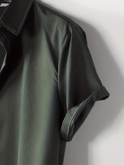 Men s Casual Short Sleeve Shirt Summer Vacation Resort Tops