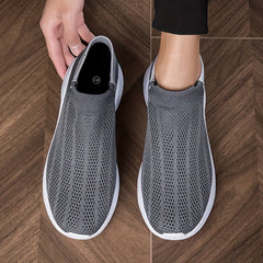 Unisex Lightweight Slip On Casual Shoes Breathable Sock Shoes