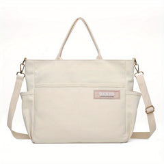Mommy Diagonal Bag Canvas Large Capacity Portable Messenger Bag