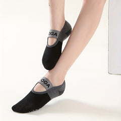 Women's Non-slip Yoga Socks Indoor Fitness Sports Floor Socks