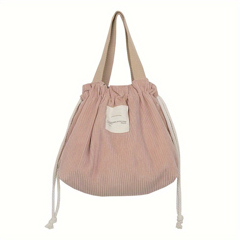 Portable Lunch Box Bag Drawstring Storage Bag for Picnic Camping
