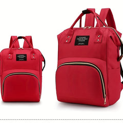 Portable Oxford Cloth Mother And Baby Bag Backpack