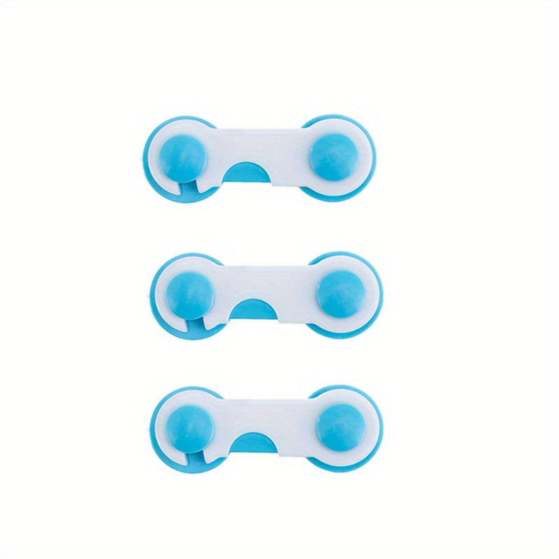 3pcs Baby Finger Protection Cabinet Lock