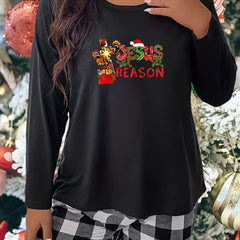 Christmas Cross Hat Tee