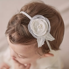 Flower Lace Headband for Baby Girls