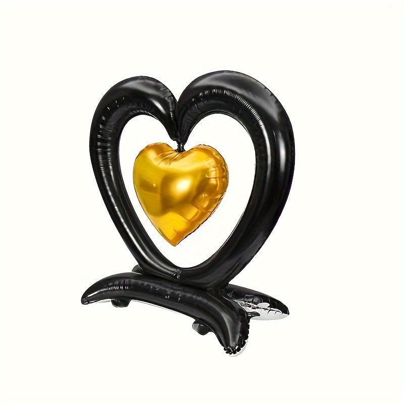5pcs Heart to Heart Balloons Love Heart Balloons Decorative Balloons