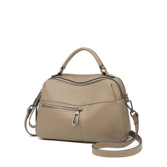 Luxury Leather Handbag with Large Capacity for Women